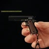 Mini Pistol Keychain 1:3 Nylon Pistol Model Semi-alloy 1911 Disassembled Version Metal Keychain Toy 4