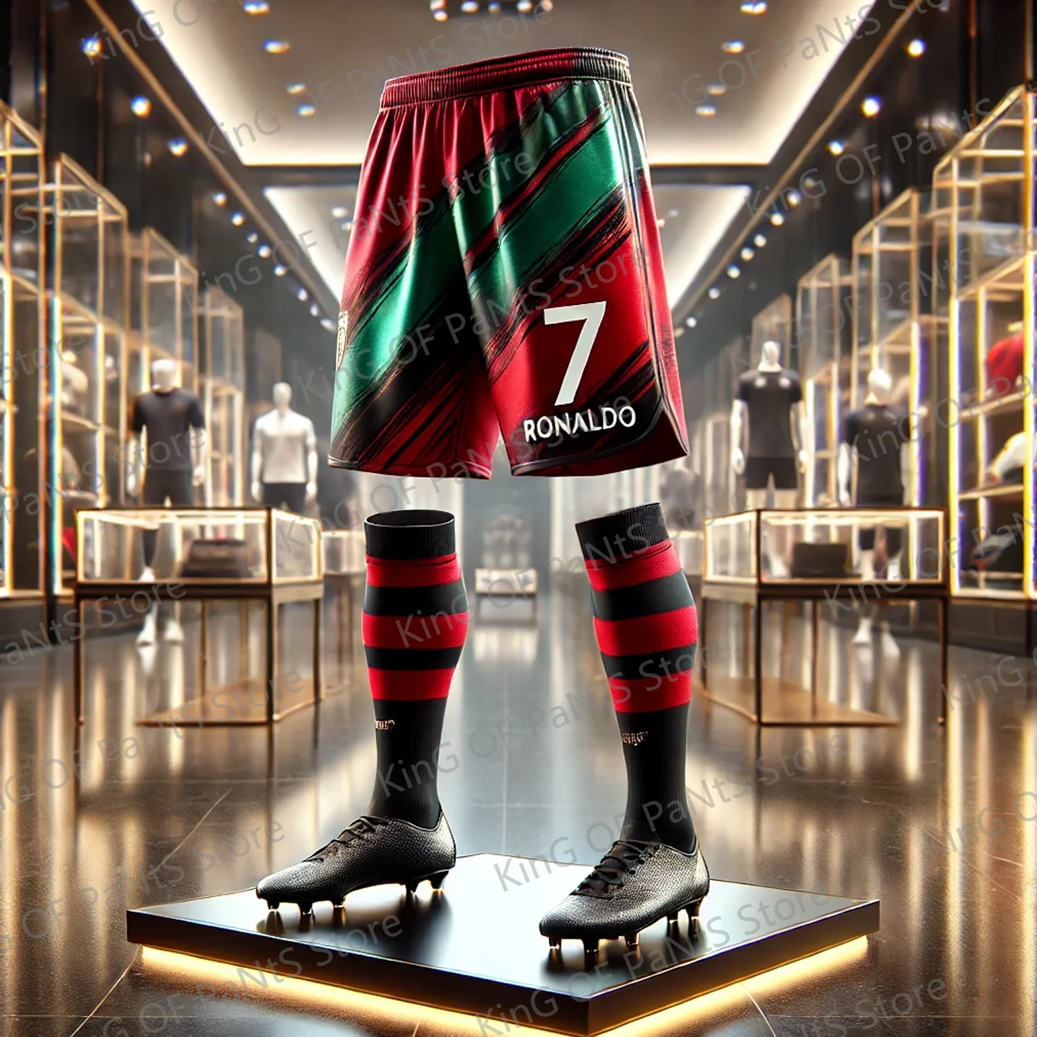 Kids Basketball Shorts Ronaldo 7