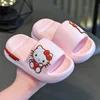 Sanrio Children's Slippers Summer Cute Cartoon Kuromi Boys and Girls Non Slip Soft Soled Indoors and Outdoors Beach Shoes 5