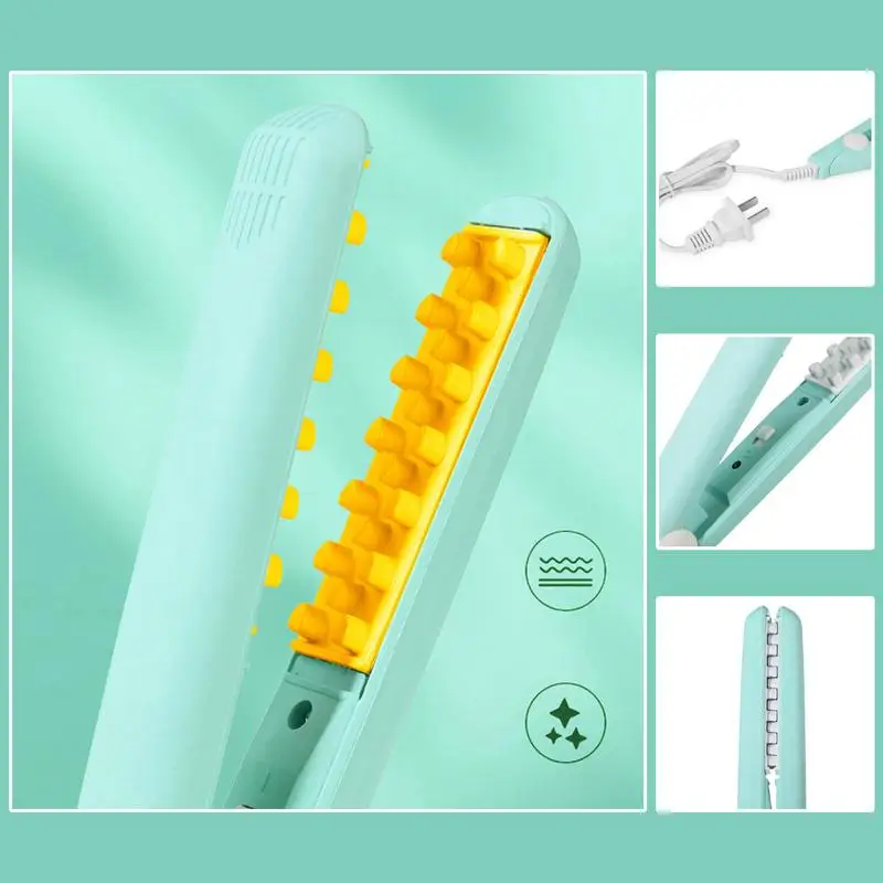 Hair Volumizing Iron Volumizing Ceramic Hair Iron Corn Curling Accessories Portable Crimper For Short All Types Hairstyle