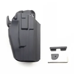 Enhanced Quick Pull Gun Holster for Compact Pistols - Right Handed Shooting Accessory (1 pcs Holster)