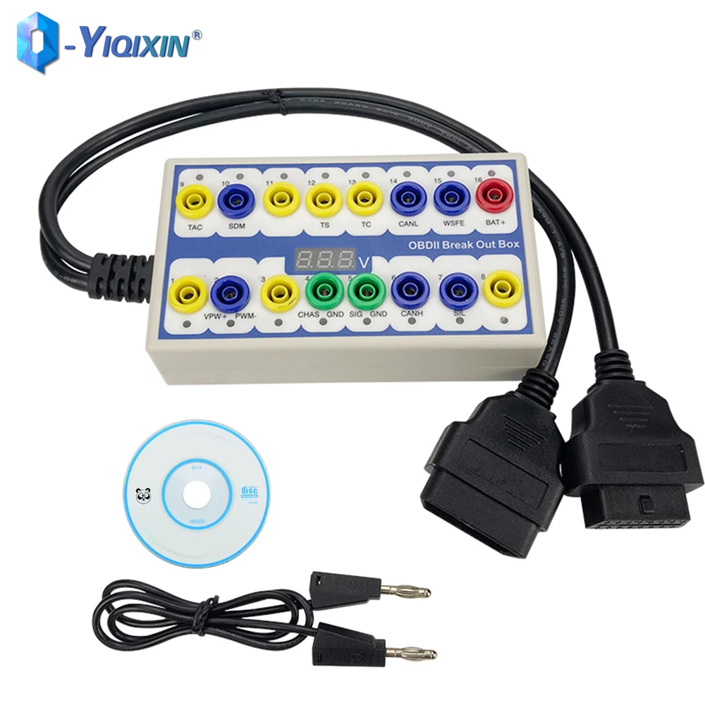Advanced OBD2 Diagnostic Signal Analyzer and Breakout Box