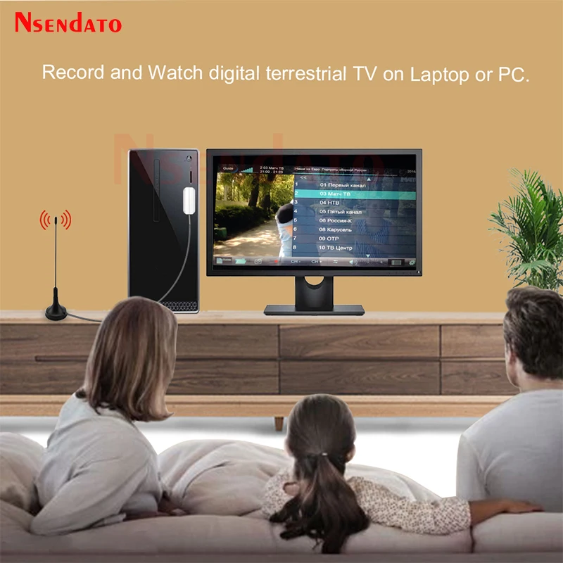 Digital DVB T USB TV Stick Tuner Dongle DVB-T TV Stick USB2.0 DVBT HDTV TV Tuner Receiver dongle with Remote Control IR Antenna