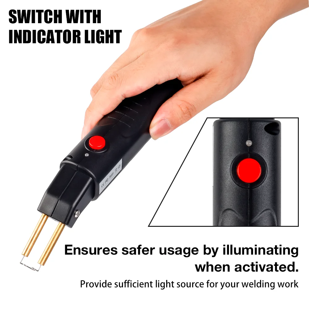100W Plastic Welding Machine,110V/220V Car Bumper Repair Electric Soldering Iron, Home Welding Tools,  PP PE PVC ABS Welding Rod 3