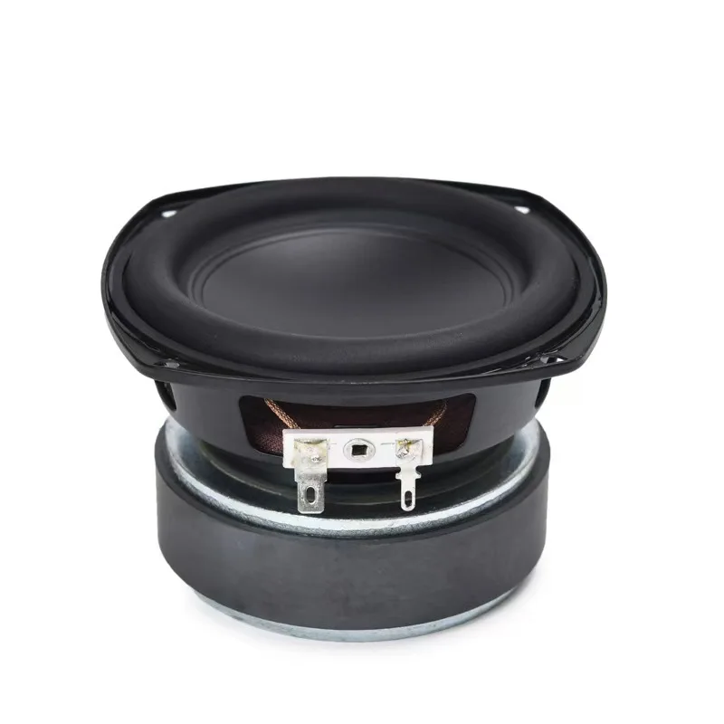 4Inch 4ohm Midrange HiFi Bass Speaker Woofer 20/40W IPX7 DIY HiFi System Home Theater Stereo Audio SubWoofer Music Louderspeaker