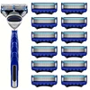 Razor Classic 5 Layer Safety Razor for Mens Shaving&Womens Hair Removal Shaving Blades Manual Shaver 