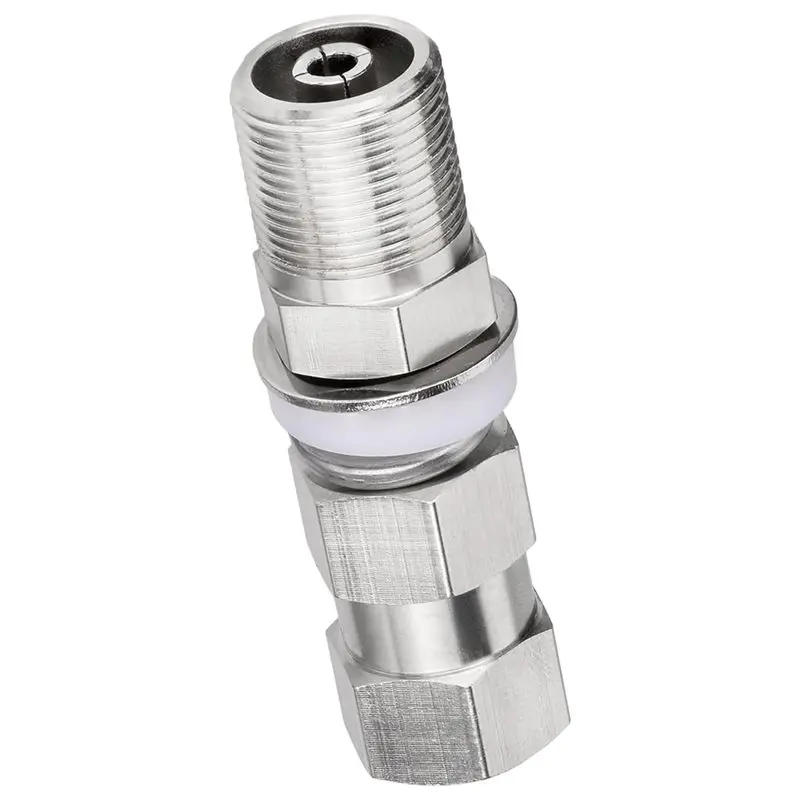 A37T-2Pcs 라디오 안테나 어댑터 SO239  3/8X24 스터드 안테나 어댑터(3/8 X 24 스레드용) 햄 라디오 안테나 장착 표면