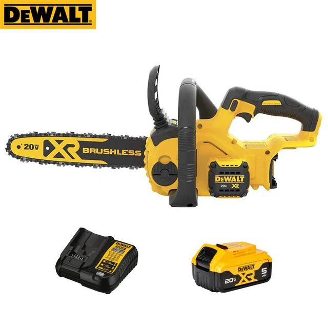 DEWALT Brushless 전기 톱: 야외 목재 작업에 필수품