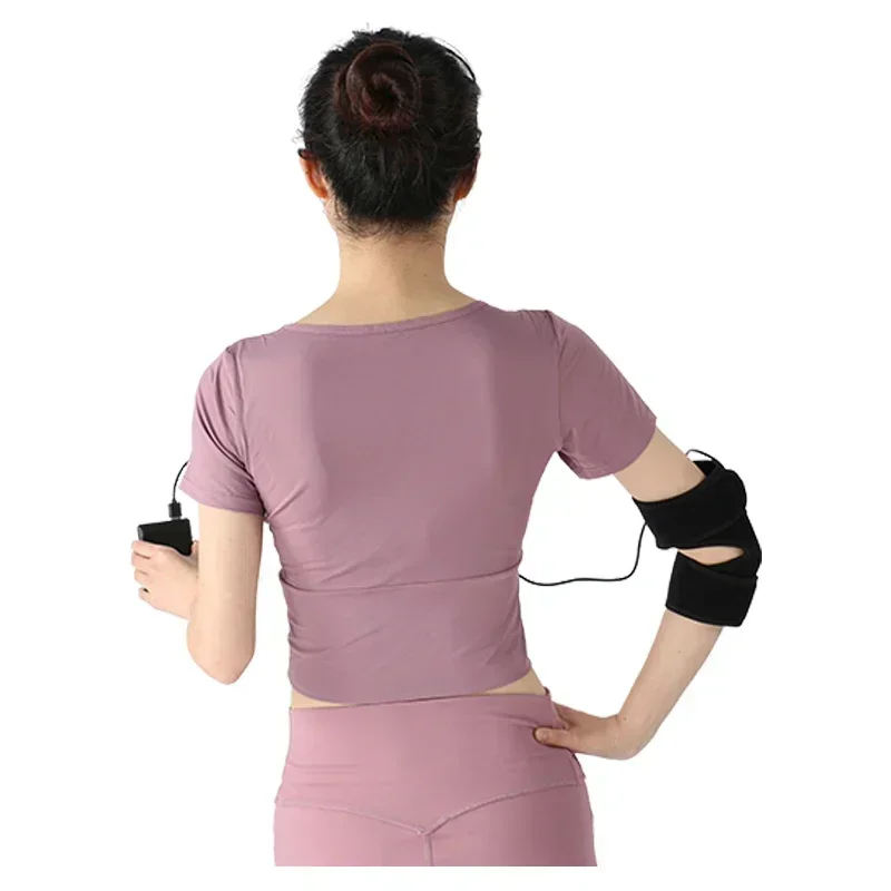 Electrically heated elbow pads USB Electric Heating Arm Elbow Pad Wrap Brace Portable Heated Wrist Arm Sleeve Brace Support 5