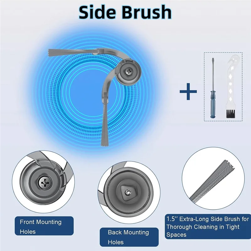 B89B-For Roborock Saros Z70 Replacement Parts Kit- Robot Vacuum Cleaner Accessories Set