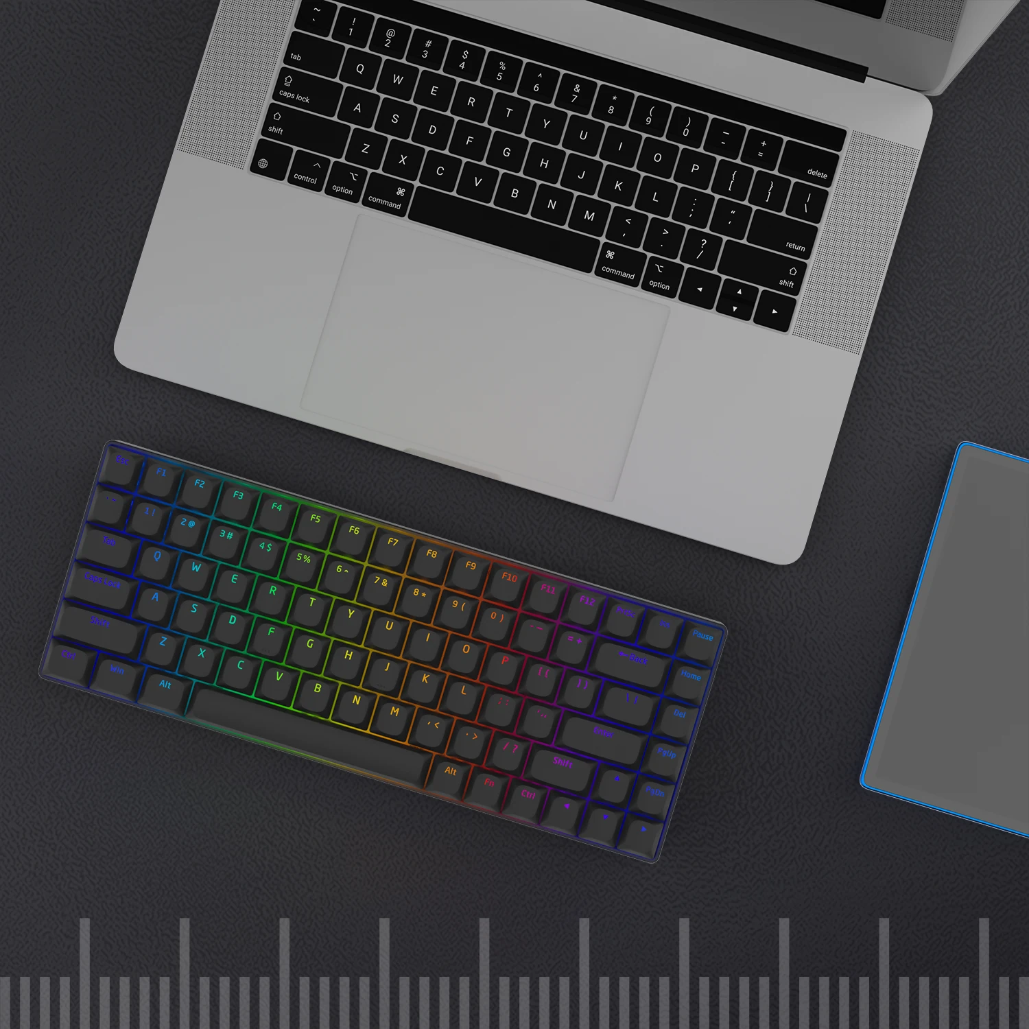 Chave de Baixo Perfil Preto Pbt Keycap Horizonte Backlit Keycap para Cherry Gateron mx Teclado Mecânico com Trabalho Eua e Reino Unido Layout 118 - Imagem 2