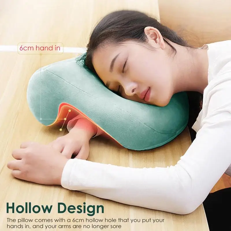 

Creative Design Nap Pillow High Quality Cervical Neck Travel Pillow Compress Ring Office Pillow For Airplane Car Outdoor cushion