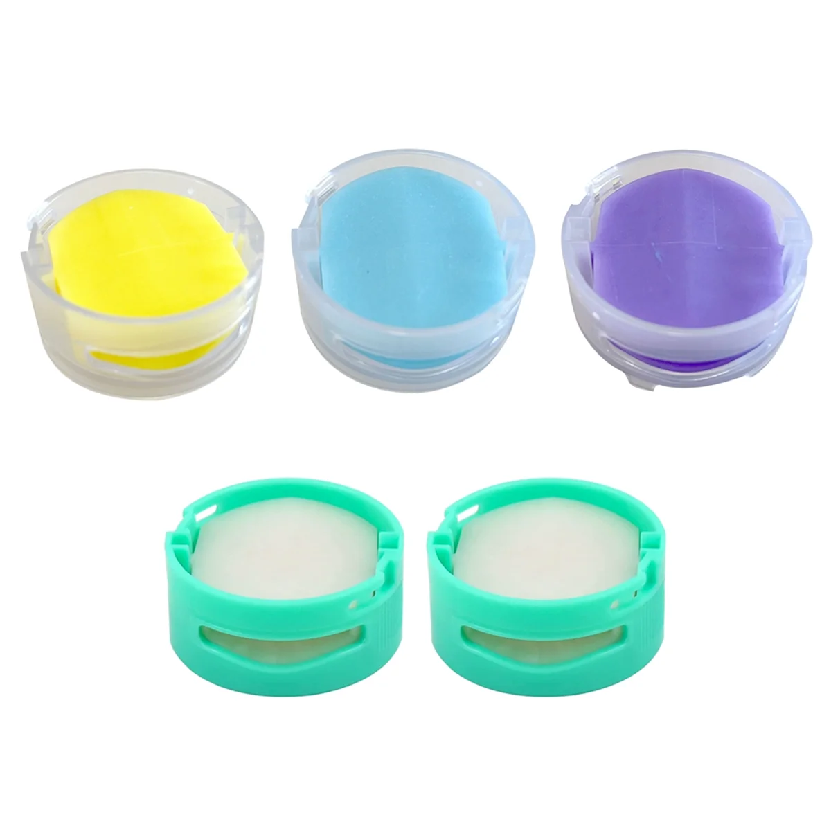 5 Pezzi Cartucce Neutralizzatore Di Odori Per Shark Az3000 Az3002 Hz3000 Hz3002 Iz862H Iz562H Zd550 Stratos Parte Verticale Sottovuoto