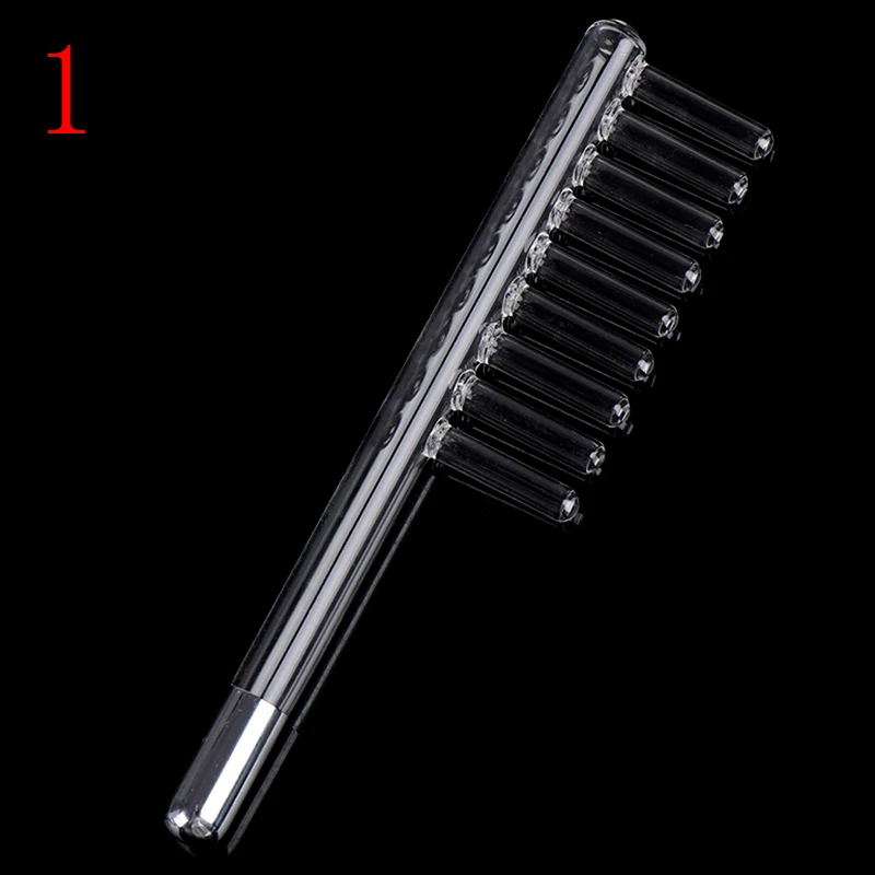 High Frequency Facial Machine Electrode Wand Electrotherapy Glass Tube Acne Spot Wrinkles Remover Beauty Therapy 4 Styles facial acne wand electrotherapy skin care tool