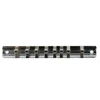 1 Pc Socket Storage Rack 1/4 3/8 1/2 Inch With 8 Clips On Rail Tool Organizer Storage For Any Home Or Industrial Garage 2