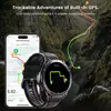 2025 A type ofNeu  Original Premium GPS SmartWatch Ultra HD AMOLED Display Eingebauter GPS BT Anruf 10 ATM wasserdichtes Smart- 4