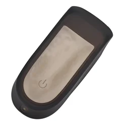 Silicone Dashboard Case for Electric Scooter Display Screen - Waterproof Cover Accessories (Black)