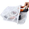 Portable Foldable Mesh Sneaker Tennis Shoes Laundry Washing Bag Dry Bag Shoe Wash Bag Laundry Bags Home Storage ganization 2