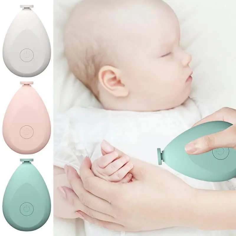 Baby Electric Nail Trimmer Kid Nail Polisher Tool Baby Care Kit Manicure Set Easy To Trim Filer Clippers For Newborn