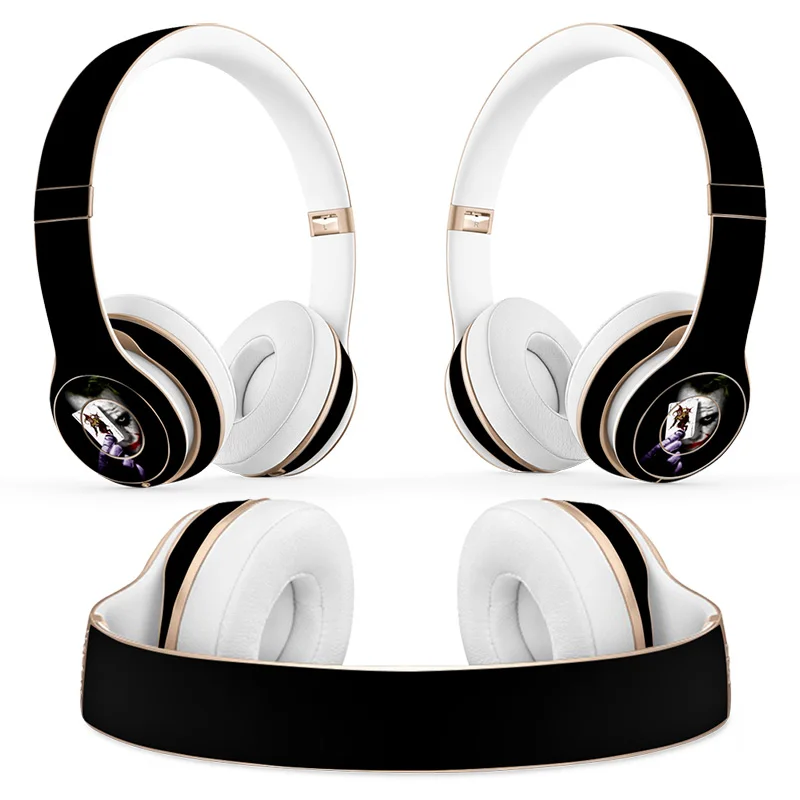 Marvel Iron man Spiderman Headphone Sticker skin for Beats Solo 2 Wireless Headphone skin sticker For solo2 solo3 vinyl sticker