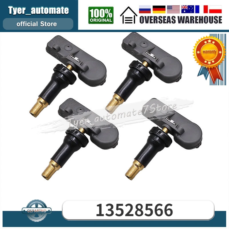 4PCSTirePressureMonitorSensorForBuickEnvisionCadillacCT6