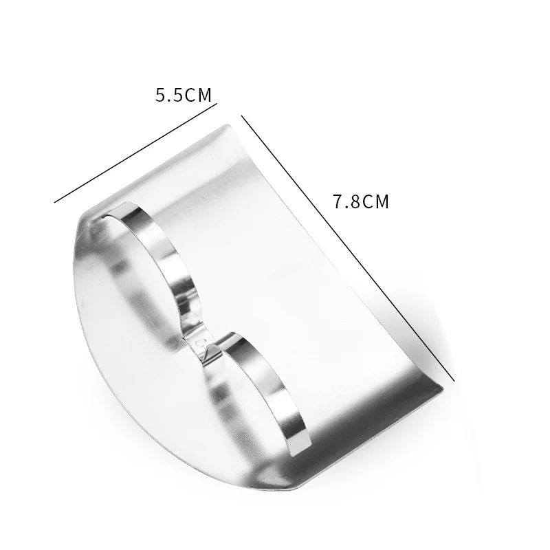1/2/3PCS Stainless Steel Hand Finger Protector Chef Finger Guards For Cutting Guard Protector Avoid Hurting Kitchen Tool