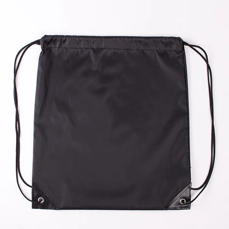 New Men Women polyester Waterproof Casual Bag Thicken Drawstring Belt Riding Backpack Portable Drawstring Shoes Clothes Bags 6