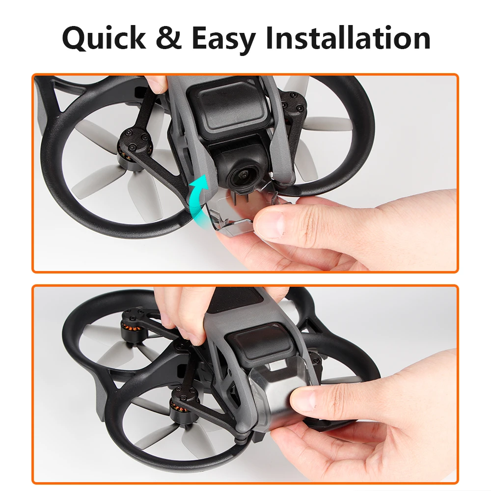 Description Picture 4 of itemLens Cap for Avata  Battery Buckle Anti-loose Fixer Holder Battery Protection Cover Motor Cover for DJI Avata Drone Accessories