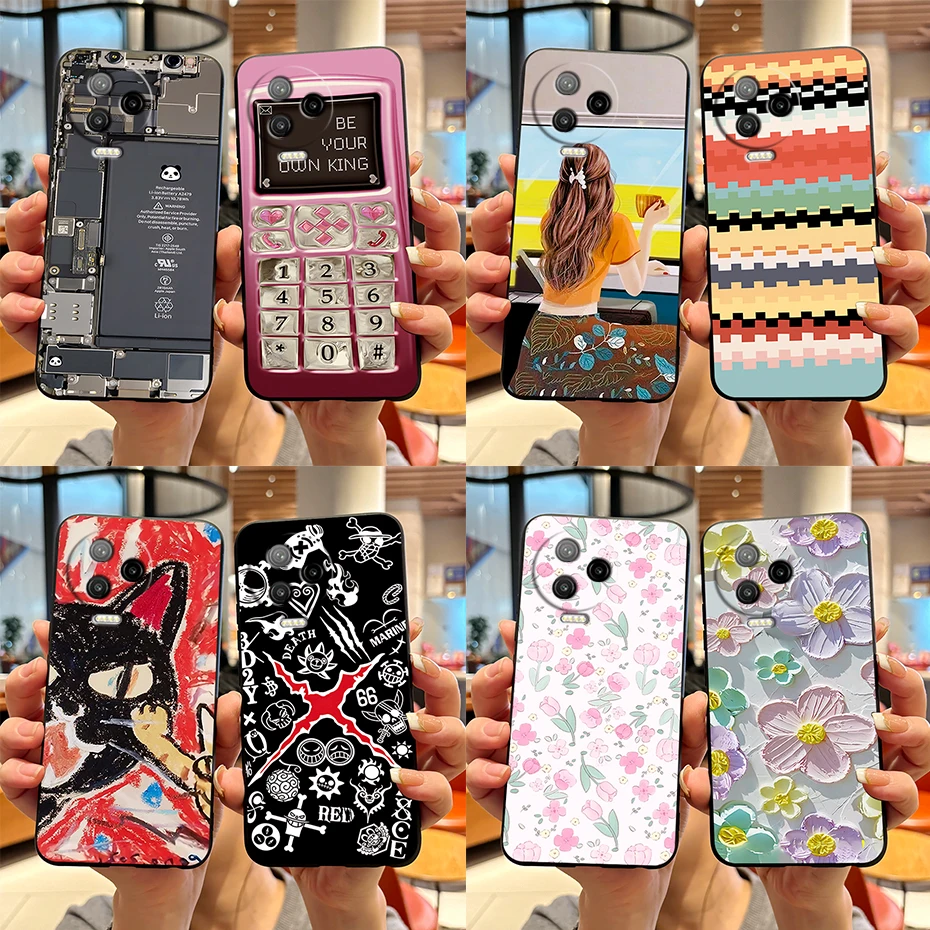 Stylish Pattern Soft Silicone Phone Cover for Infinix Note 12 Series
