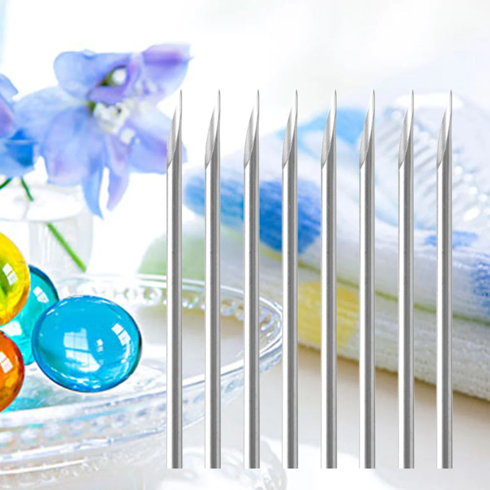 

10 шт., иглы для татуажа пирсинга носа