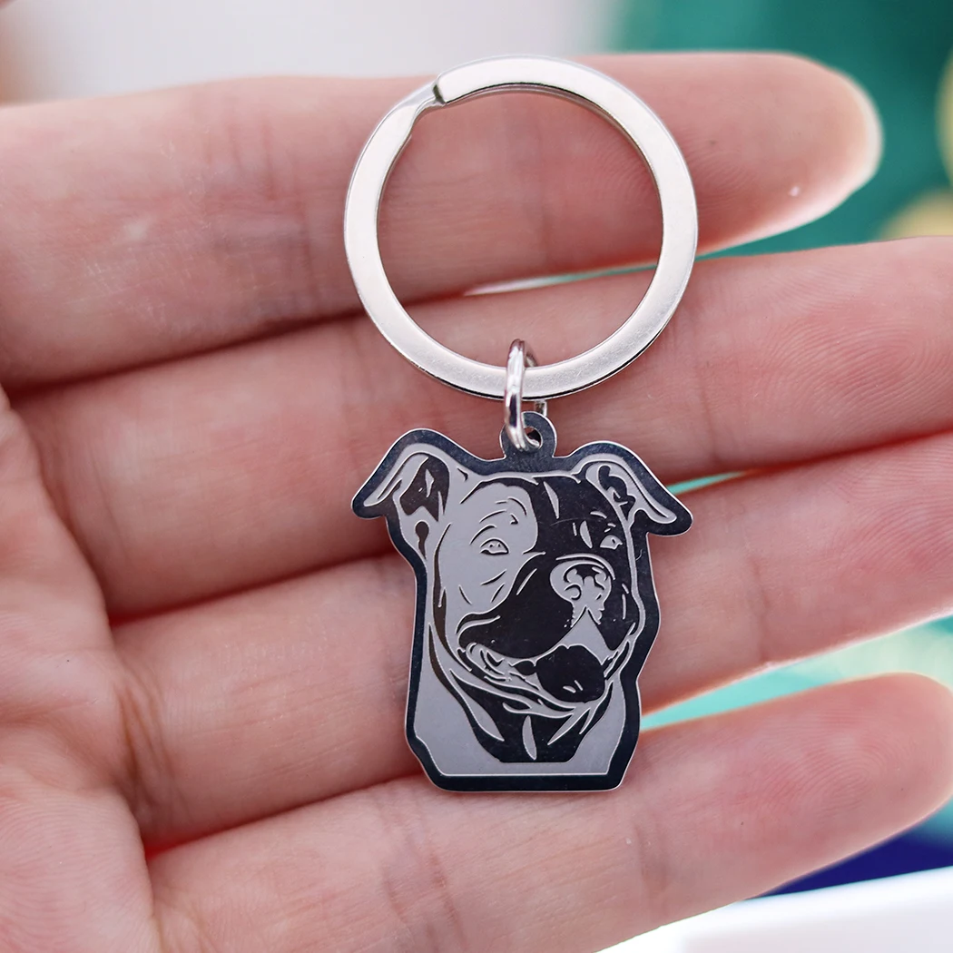 Stainless Steel Charms French Bulldog Dog Men's Trendy Punk