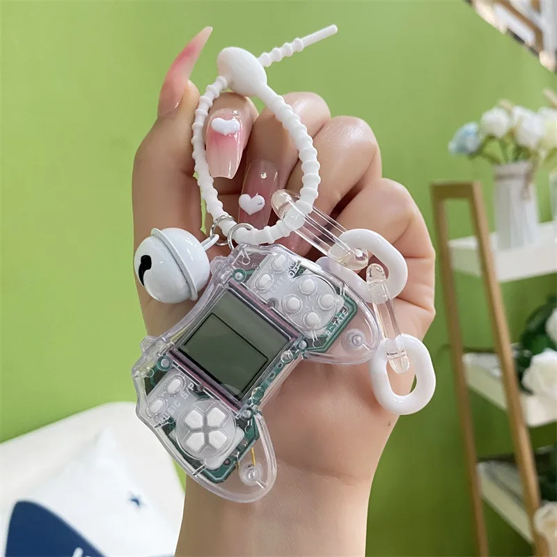 1 Pcs Creative Retro Mini Tetris Gamepad Key Chain Children's Fun Toy Gift Small Pendant Important Holiday Gift 4