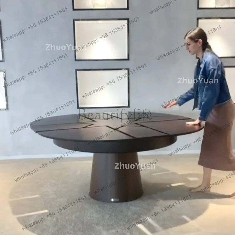 Expandable Walnut Dining Table 3