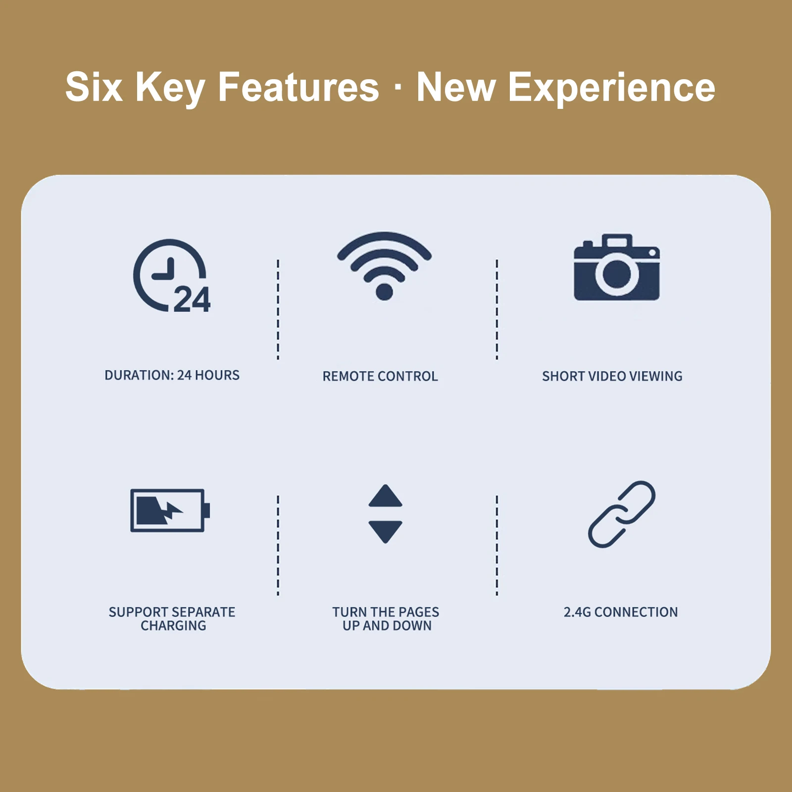 2-in-1 Page Turner Remote Lightweight E-book Page Turner Record Triggers Remote for Kindle Paperwhite Scribe Accessories