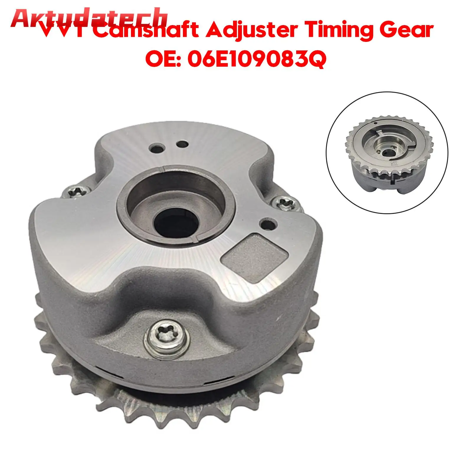 

Artudatech VVT Camshaft Adjuster Timing Gear for Audi A4 A5 Q5 A6 RS6 A7 RS7 Q7 A8 06E109083Q