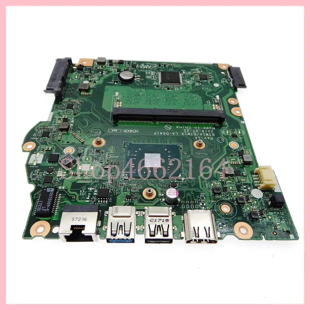Placa-mãe Portátil para Acer Aspire La-d641p N3350 N3450 N4200 Cpu Notebook Mainboard Es1533 - Imagem 2