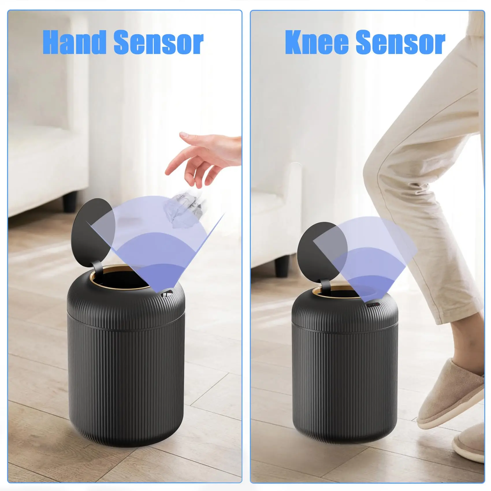 Smart Automatic Sensor Dustbin with Lid