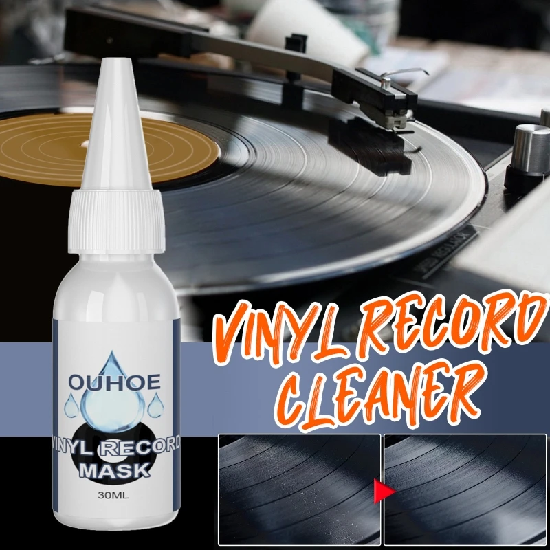 Vinyl Record Cleaner 30ml Vinyl Record Cleaner Anti-static Detergent