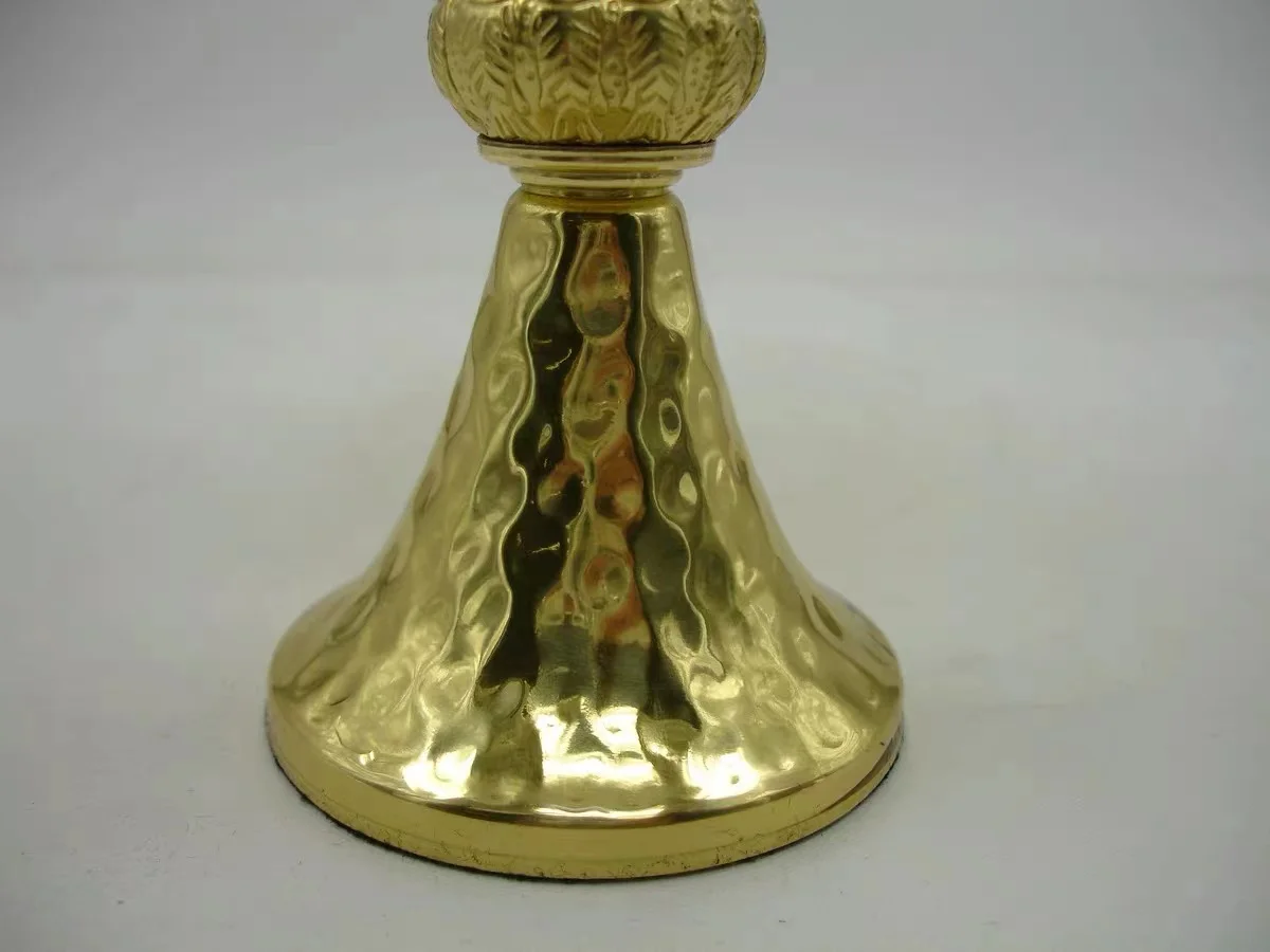 HOLY BOX Monstrance Reliquary For Catholic Church Ostensorium Christian Baprism Gift Pure Copper Souvenirs Home Decoration