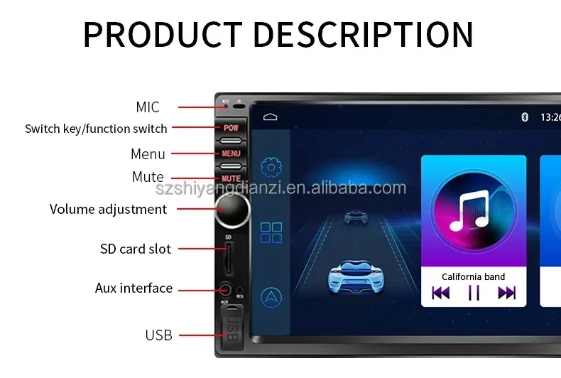 7018   BT ī÷ FM USB ڵ ȵ̵ , ڵ DVD ÷̾,  