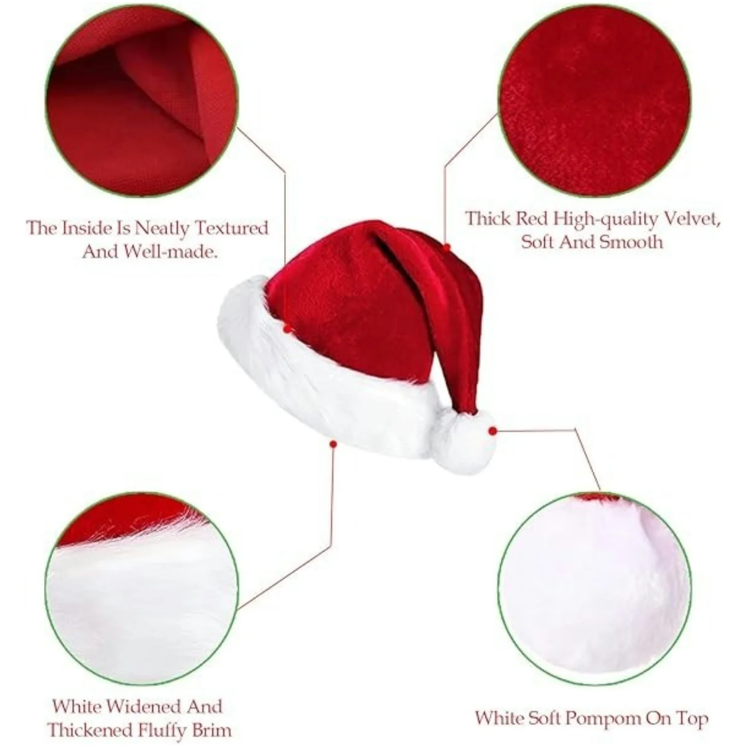 Christmas Beanie Hat Santa Hats and Beard For Adults Christmas Costume Decorations Xmas Hats Santa Beard Mask Face Cover For Men Women