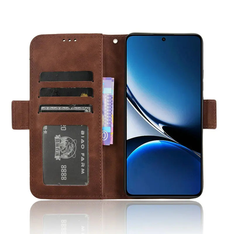 Luxury Flip Cover Wallet Case with Portable Card Holder