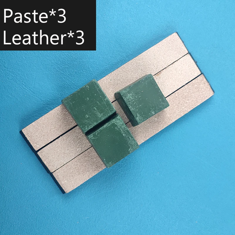 thumbnail image 1 of Afilador de cuchillos compuesto de óxido de cromo verde Afilador de ángulo fijo Piedra de afilar Pasta para pulir cuero Metal acero inoxidable, 1 of 5