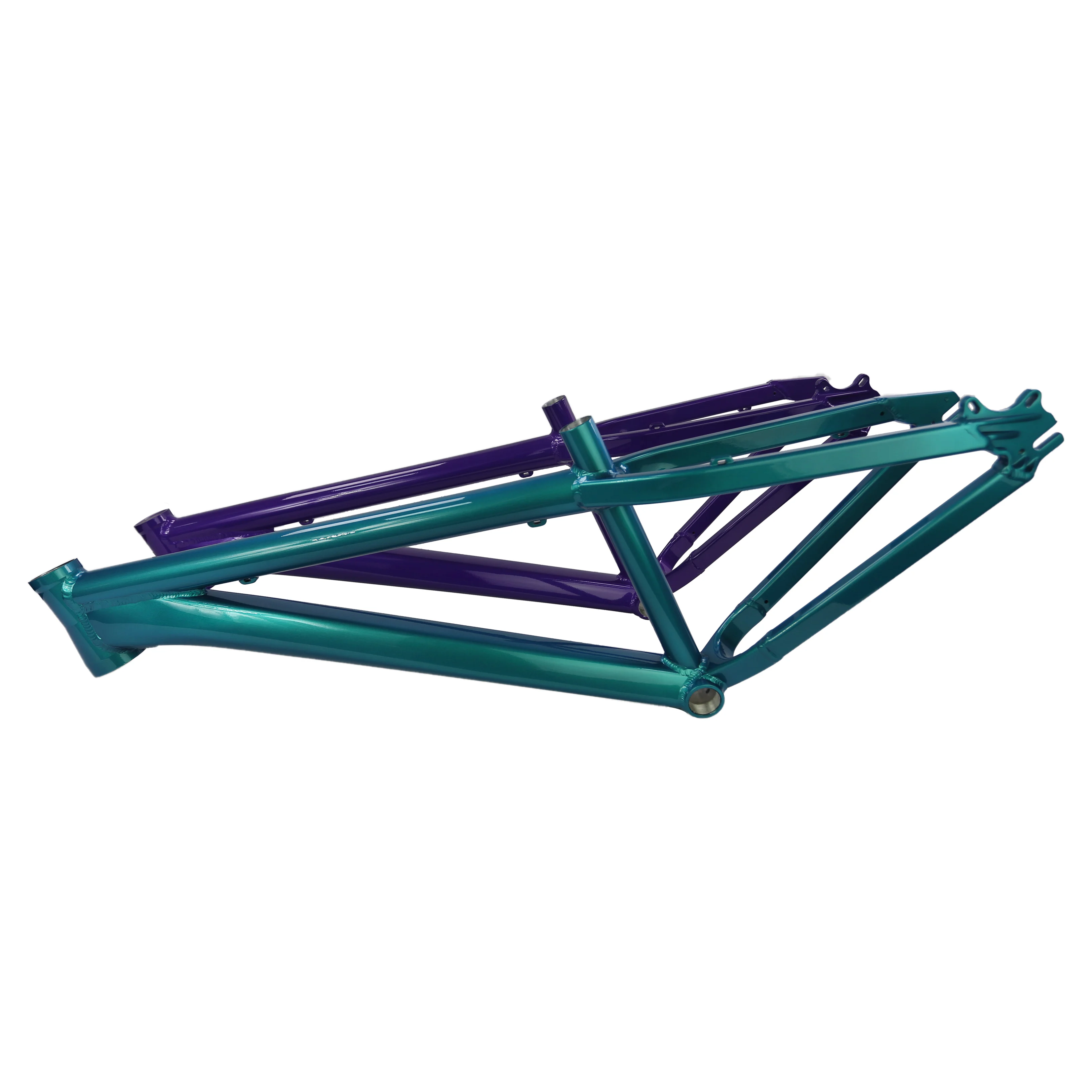 

Yoshoka Bicycle Frame Dirt Jump Bike Frame 26 Inches Aluminum Alloy Frame Internal Cable Routing