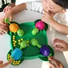 Turtle Eating Board Game Hungry Turtle Board Toys Greedy Little Turtle Grabs The Bean Ball Game Parent-child Educational Toys 2