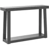 Solid Wood Console Table with Storage 46.25 Inch Sofa Table with Shelf Narrow Entryway Table for Hallway  Behind The Couch 4