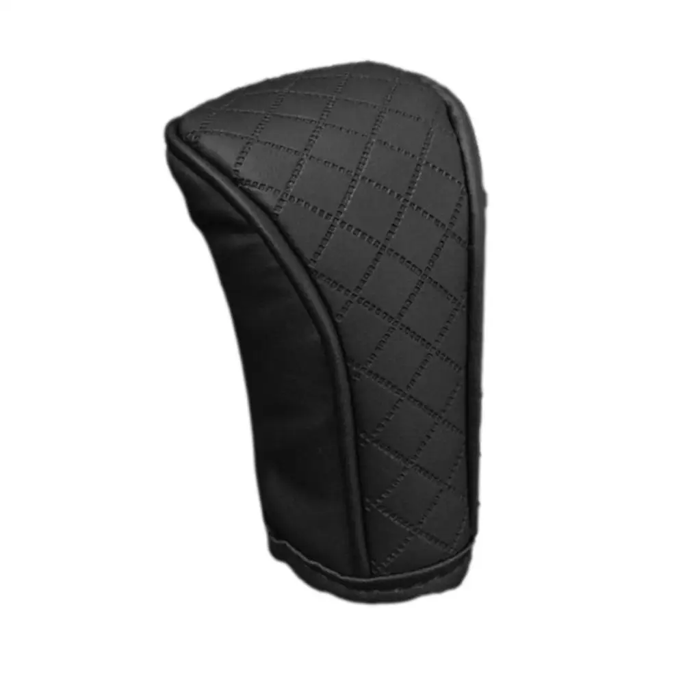 Hohe Qualität Auto Shift Griff Abdeckung PU Leder Nicht-rutsch Verschleiß-beständig Universal Auto Automatische Getriebe Mantel Auto dekoration – Detail 1
