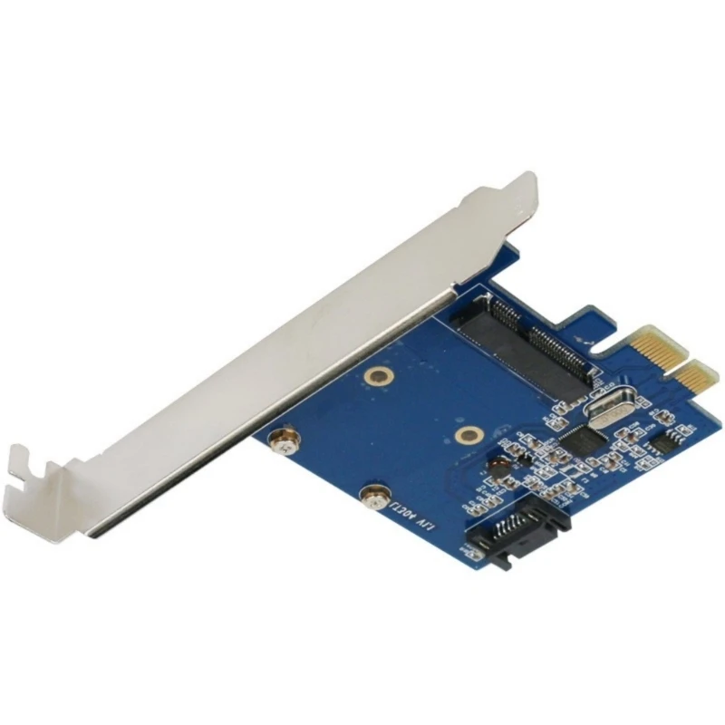 Best Seller Computer Component PCIE to MSATA SATA3.0 Converters Card for Enhanceds Desktop Performances