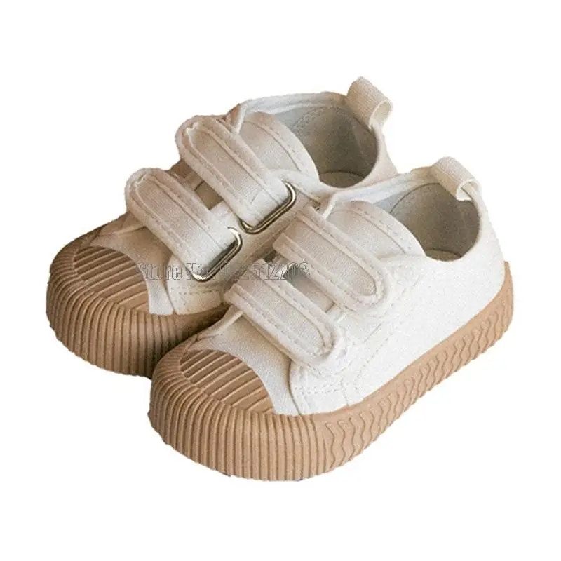 Children Canvas Toddler Infant Boy Sneaker Girl Candy Color Casual Baby Kid Breathable Leisure Soft Shoes 4