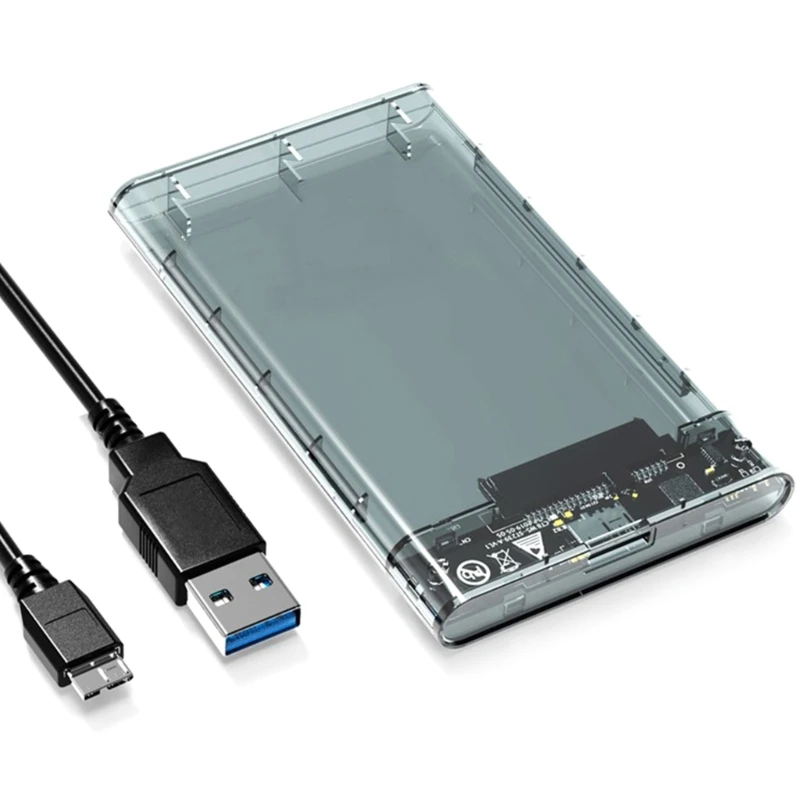 

Harddisk Boxs 2.5inch HDD SSD Case Enclosure to USB3.0 Case 5Gbps H7EC